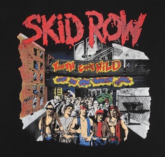 

VINTAGE SKID ROW YOUTH GONE WILD PROMO T-SHIRT ND678 Unisex T-Shirt XL