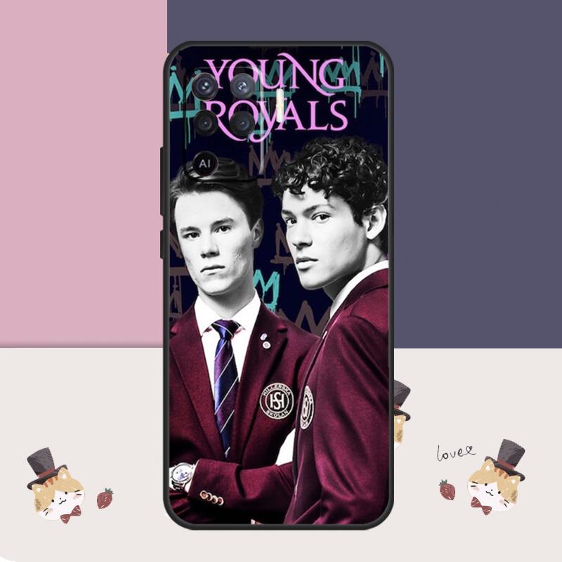 

Young Royals Simon and Wilhelm Case For Oppo A77 A17 A57 A40 A78 A54 A74 A94 A76 A16 A96 A18 A60 A80 A38 A58 A98 A15 A5 Pro OPPO A91