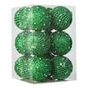 6/12pcs 8/10cm Christmas Ball Glitter with Sequins Festive Decorative Ball Foam Christmas Tree Hanging Ornaments