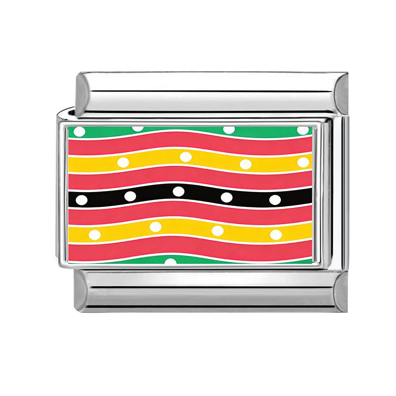 

Y2K Pink Sunset Heart Butterfly Piano Star Flowers Italian Charm Links Fit 9mm Stainless Steel Women DIY Making Bracelet Jewelry