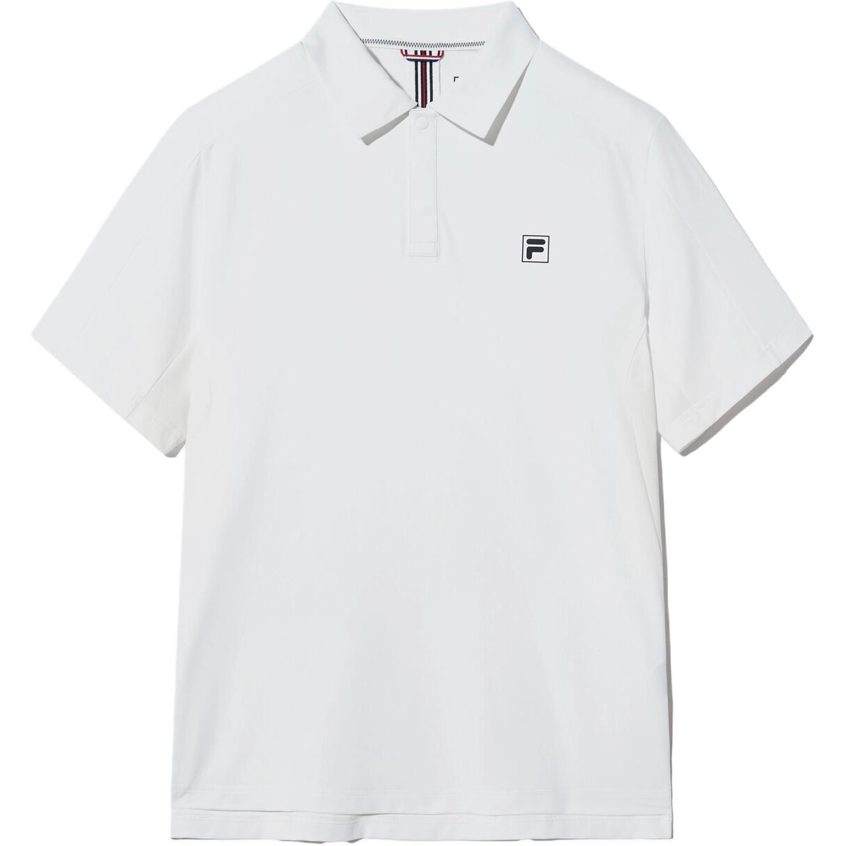 FILA Polo Shirts Men s White Polo Collar Thin Other FS2TSH2301M-OWH 100