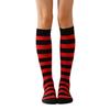 Stripe Knee Highs Socks Stripe Tube Socks Stockings Long Boot Socks for Daily Wear,Halloween Cosplay Party Costume