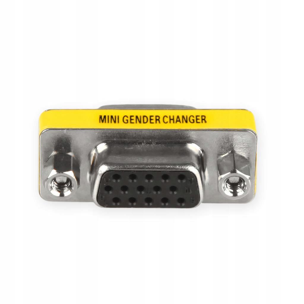 Adapter Akyga AK-AD-18 D-Sub 15-pin (F) - D-Sub 15-pin (F)