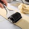 1 stk. Manuel Spaghettiskærer i Rustfrit Stål Pastamaskine Dej Nudler Maskine Ingefær Hvidløg Rulleknuser Køkken Madlavnings Gadgets