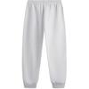 Li-Ning Casual Simple Comfortable Versatile Solid Color Drawstring Cuffed Loose Knit Sports Pants Men Bottoms Flower-Gray Light-Gray AKLV371-4