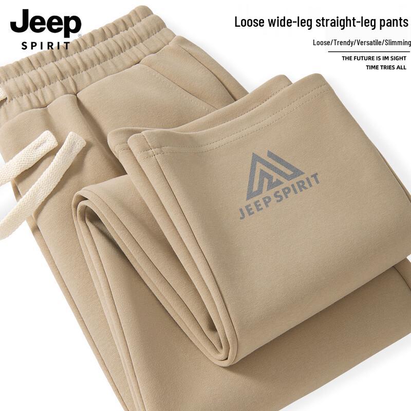 

JEEP SPIRIT Men s Relaxed Fit Straight Leg Casual Pants