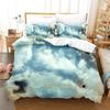 Set Letto Pianeti Singolo Gemello Matrimoniale Queen King Size Set Letto Adulto Bambino Camera da Letto Set Copripiumino universo spazio esterno Letto
