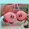 Breloc adorabil Kirby de desene animate, păpușă de pluș, șarm drăguț pentru geantă cu animal, decor 10cm, jucărie moale