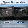 Side Mirror Rain Visor Backup Camera Cover for Ford Maverick 2022-2026, Rearview Car Exterior Accessories Sun Shield, Carbon Fiber Pattern Soft