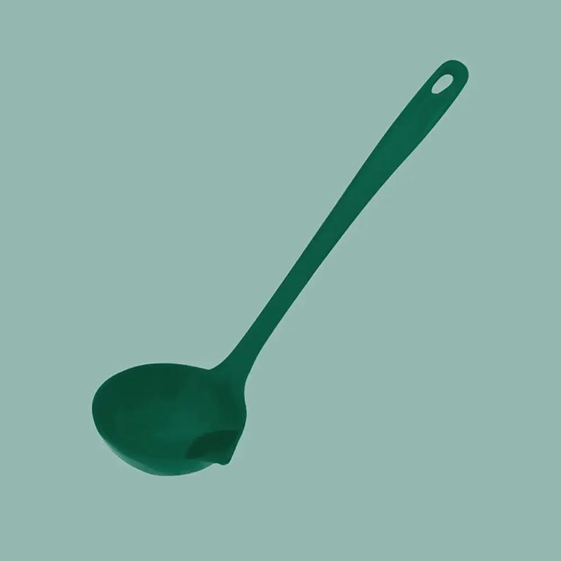 

Ложка для відділення олії артефакт для фільтрування олії побутова для пиття супу зливання олії видалення олії розділення супу ложка для зливання олії ложка для відділення олії зелений