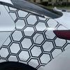 Car Sticker Universal Honeycomb Graphics Film Cars Body Decor Stickers Car Exterior Sticker Auto Vinyl Honeycomb Open Style Tape