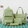 New Schoolbag Set for Boys and Girls Students with Large Capacity and Multi function