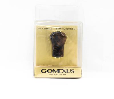 Gomexus K122RFBKCQ-01 Knob Titanium Dark Wood 22mm Shimano A,Daiwa S (4923)