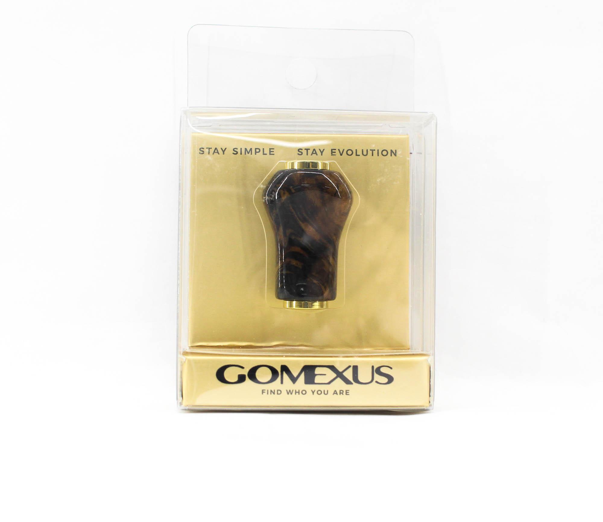 Gomexus K122RFBKCQ-01 Рукоятка Титан Темное Дерево 22мм Shimano A,Daiwa S (4923)
