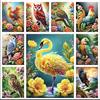 2024 New 5DDiy Diamond Embroidery Bird Eagle Chicken Animal Full Round Square Diamond Colored Mosaic Wall Home Decoration