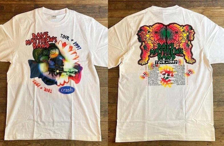 1997 Dave Matthews Band Crash Tour T-Shirt 2 Sides XL