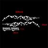 Decal Mountain Styling Car Door Side Decor Sticker Auto Body Stickers For Toyota