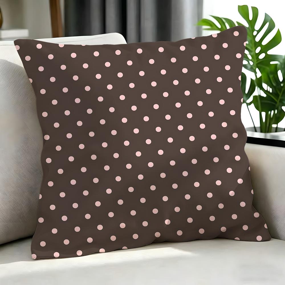 pattern Polka Dot Cushion Cover Cushion Cover Set Pcs x x x Pillowcase Decorative Sofa Home Decor