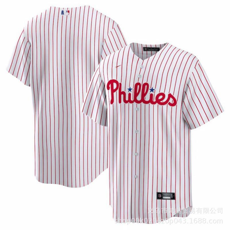Philadelphia Phillies MLB Baseball Jersey Harper 3 Turner 7 City Edition Embroidered Short Sleeve Unisex Sport Tee