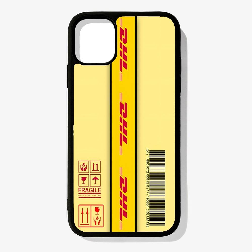 D-DHL-L logo PC+TPU Shockproof Protective Phone Case For iPhone17 14 15 16 Pro max 13 12 11 17 Air