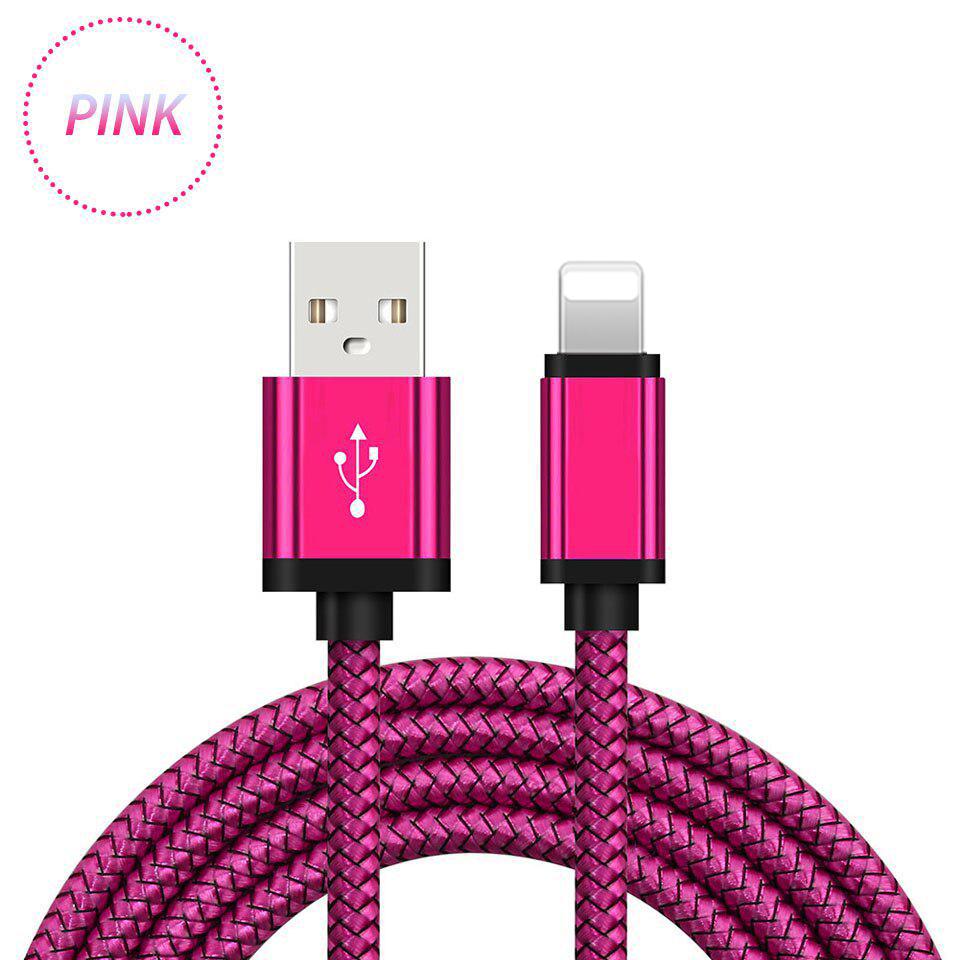 1m 2m 3m USB Nabíjecí Kabel Datový Kabel Pro Apple iPhone 7 8 Plus 6 5 S 6S 10 11 Pro X XR XS Max iPad Rychlé Nabíjení Dlouhý Kabel pro i Phone