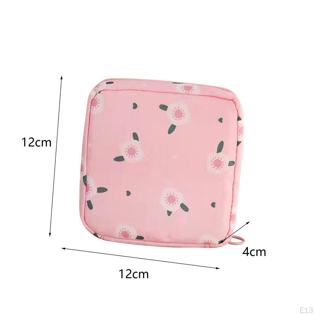 Compact Storage Bags with Zipper Closure for Small Items On the Go