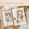 10pcs Memo Pads Material Paper Retroactive Memory Junk Journal Scrapbooking Cards Retro Background Decoration Paper
