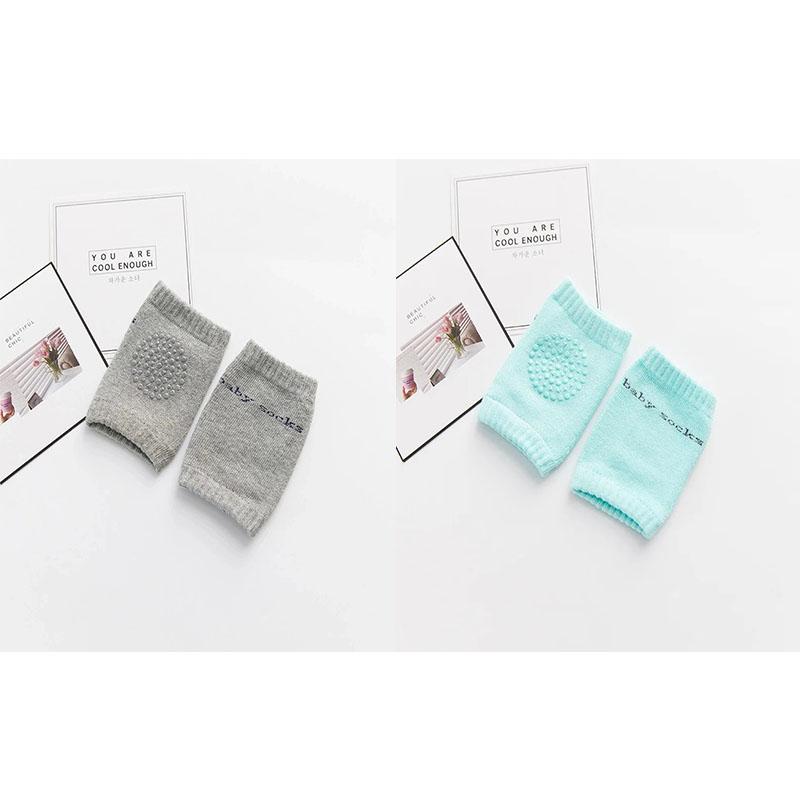 1/2 Pair Baby Knee Pad Kids Safety Crawling Elbow Cushion Infant Toddlers Baby Leg Warmer Knee Support Protector Pads