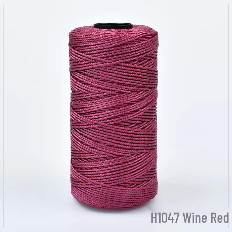 Chunky Wool & Ice Silk 3-Ply Yarn for DIY Crochet: Hand-Knitted Bag, Summer Hat, Shoes, and Seat Cushion