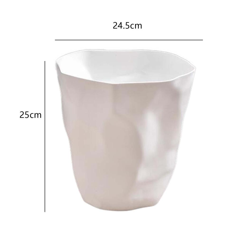 Mülleimer Abfallkorb Papierkorb Korb Runder Mülleimer Mülltonne für Haushalt Schlafsaal Küche Badezimmer Toilette