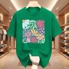 Trendy Boho Floral TShirt Unisex Unisex Flower Graphic Tshirt Cute Spring Garden Botanical Top Summer Unisexs Round Neck Printed