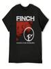 FINCH BAND T-Shirt Individuelles Design Gestalten Sie Ihr Eigenes Baumwolle Herren T-Shirts Vintage T-Shirts unisexs T-Shirts Lässig Stilvoll