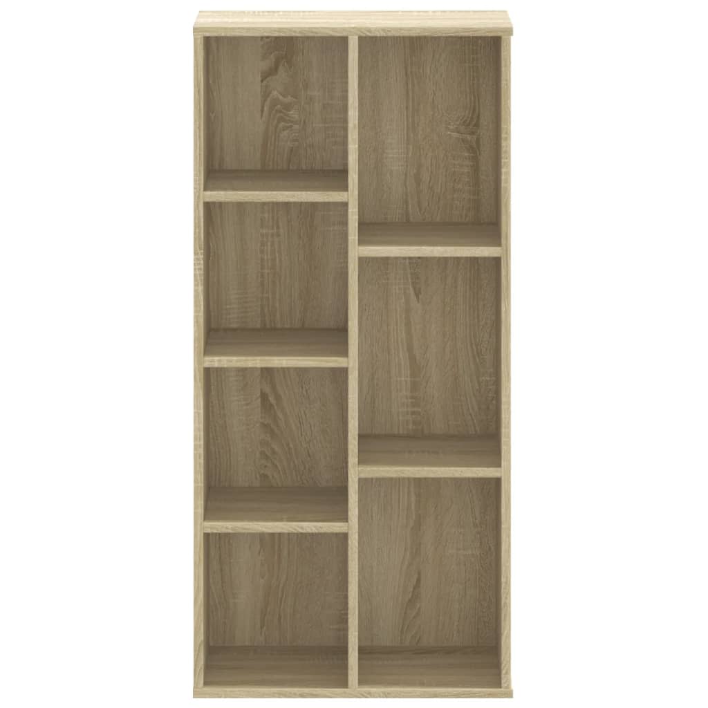 Vidaxl Regał, Dąb Sonoma, 50X25X105 Cm, Materiał Drewnopochodny