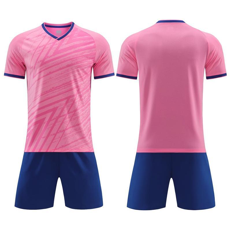 Dres Piłkarski Męski Odzież Sportowa Piłkarska Ubrania Treningowe Dziecięce Koszulka Piłkarska Krótki Rękaw Mundurek Drużynowy