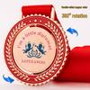 Daye Custom Sports Medals: Rotating Gold, Silver, and Bronze Awards for Champions