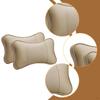 2 Pieces Car Neck Pillow Headrest Automotive Accessories Easy to Install Soft