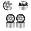 4 Pieces Race Car Wheel Hub Tires Accessories Professional Easy Installation 2 Inch Dia Sturdy RC