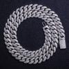 Moissanite Chain Cuban Hip Hop Style Men Gift Cuban Link Chain 7 8 9 Inch Width 10mm Sterling Silver Gold Plated Cuban Bracelet