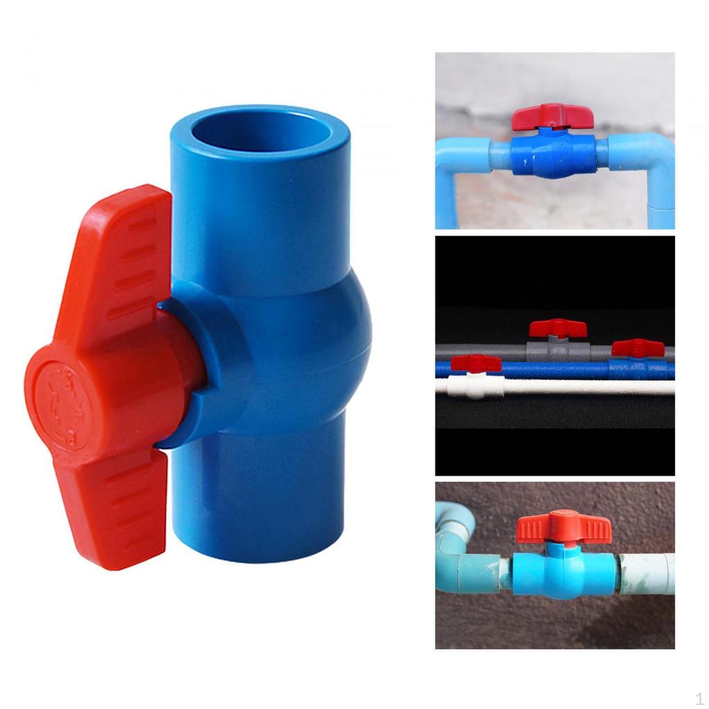 PVC-Kugelhahn mit einfacher Installation für Landschafts- und Bewässerungssysteme