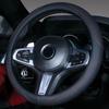 Universal Leather Steering Wheel Cover - Non-slip, All-season Design