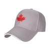 Maple Leaf Black Canada  Camping Baseball Caps Women Unisex Unisex Unisex Beach Coquette Hat Peaked Cap