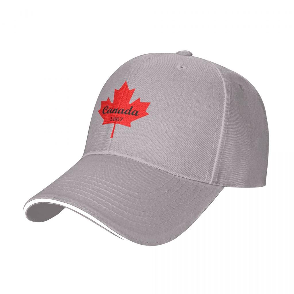 Maple Leaf Black Canada Camping Baseball Caps Women Unisex Unisex Unisex Beach Coquette Hat Peaked Cap