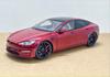 Original Tesla Model S Car Model Pure Electric 1:18 Alloy Fully Open Simulation Car Model In Stock Can Be Used For Collection