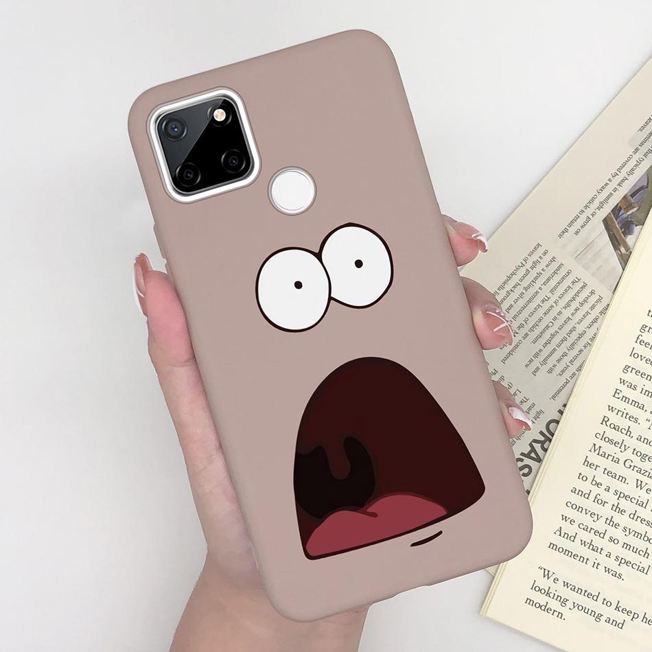 For OPPO Realme C25 C25S C25Y Case Cartoon Soft Silicone Matte Shockproof Phone Back Cover For Realme C 25 S Y Capa Funda Coque