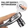 1/4 3/8 Inch Ratchet Wrench 24 Tooth Drive Ratchet Socket Wrench Tool Multi-funtion DIY Hand Tool Ratchet Handle Wrench