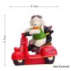 Japanische Cartoon Harz Holz Sukkulenten Gartenornamente und Foto Requisiten