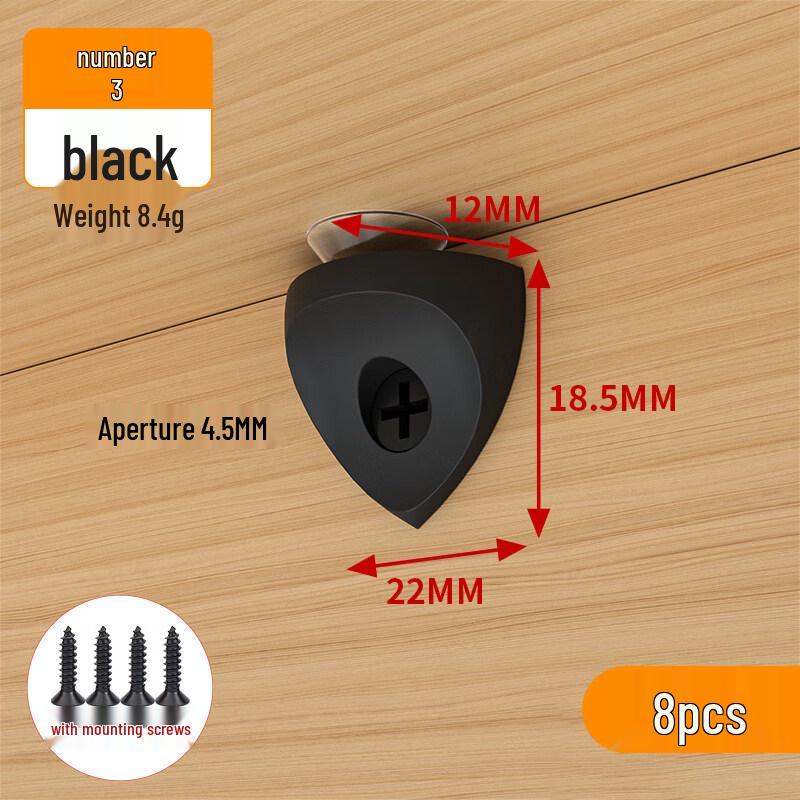Rongyu Heart-shaped Aluminum Alloy Shelf Brackets