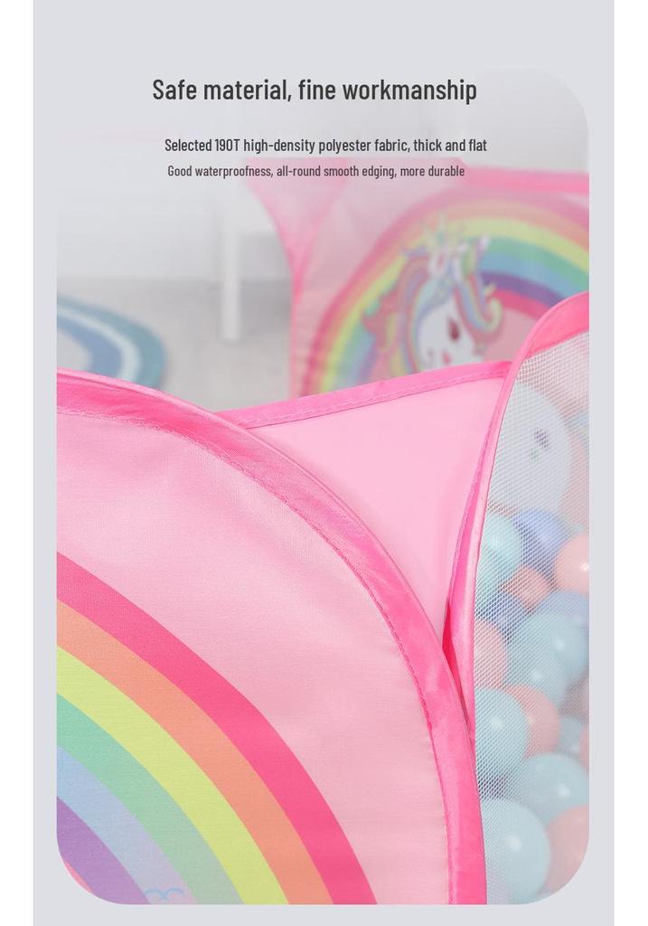 Free Shipping: Foldable Indoor Playhouse Tent with Colorful Balls for Children and Babies