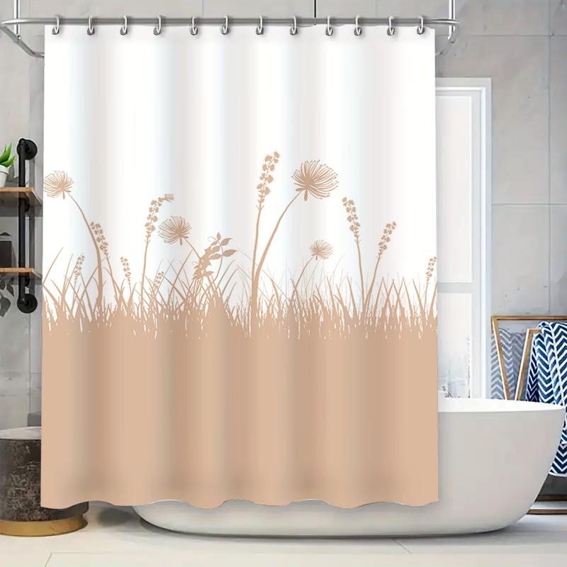 

Colorful Floral Parrot Shower Curtain Beautiful Printed Bathroom Decor For Home W60H190(CM)-1 Pcs