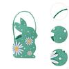Easter Bunny Bags Candy Pouch Felt Cloth Rabbit Basket Tote